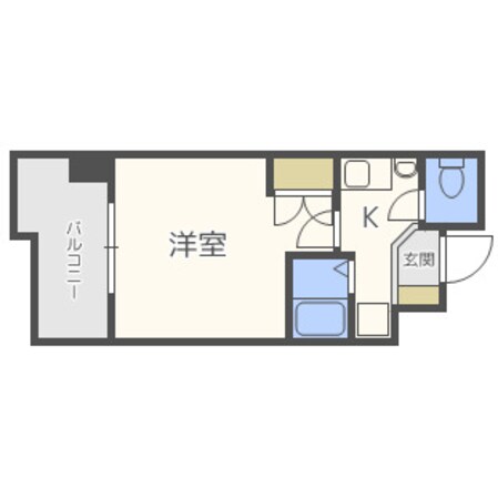 ラナップスクエア天満プライムの物件間取画像